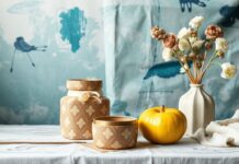 Evde Kreatif Olmak: Kumaş Boyama ile Sanatsal Bir Yaşam Tarzı Oluşturun Creative Living at Home: Create an Artistic Lifestyle with Fabric Dyeing