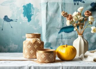 Evde Kreatif Olmak: Kumaş Boyama ile Sanatsal Bir Yaşam Tarzı Oluşturun Creative Living at Home: Create an Artistic Lifestyle with Fabric Dyeing