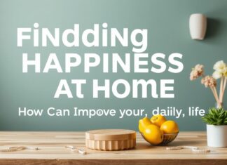 Evde Mutluluk Bulmak: Günlük Hayatınızı Nasıl İyileştirebilirsiniz Finding Happiness at Home: How You Can Improve Your Daily Life