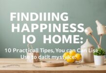 Evde Mutluluk Bulmak: Günlük Yaşamda Kullanabileceğiniz 10 Pratik İpucu Finding Happiness at Home: 10 Practical Tips You Can Use in Daily Life
