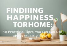 Evde Mutluluk Bulmak: Günlük Yaşamda Kullanabileceğiniz 10 Pratik İpucu Finding Happiness at Home: 10 Practical Tips You Can Use in Daily Life