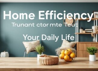 Evde Verimlilik: Günlük Hayatı Dönüştürüyoruz Home Efficiency: Transforming Your Daily Life