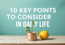 Günlük Hayatta Dikkate Alınması Gereken 10 Anahtar Nokta 10 Key Points to Consider in Daily Life