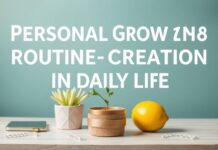Günlük Hayatta Kişisel Büyüme ve Rutin Oluşturma Personal Growth and Routine Creation in Daily Life