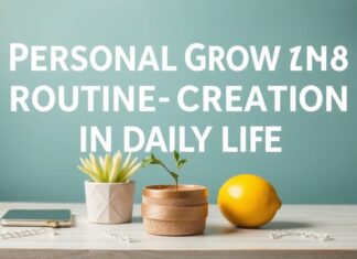 Günlük Hayatta Kişisel Büyüme ve Rutin Oluşturma Personal Growth and Routine Creation in Daily Life