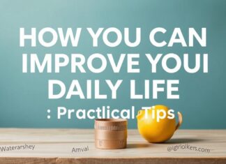 Günlük Yaşamınızı Nasıl İyileştirebilirsiniz: Pratik İpuçları How You Can Improve Your Daily Life: Practical Tips