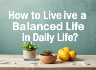 Günlük Yaşamda Dengeli Bir Hayat Nasıl Yaşanır? How to Live a Balanced Life in Daily Life?