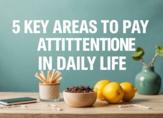 Günlük Yaşamda Dikkat Edilmesi Gereken 5 Ana Alan 5 Key Areas to Pay Attention to in Daily Life