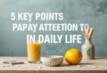 Günlük Yaşamda Dikkat Edilmesi Gereken 5 Anahtar Nokta 5 Key Points to Pay Attention to in Daily Life