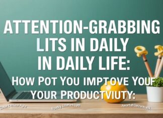 Günlük Yaşamda Dikkat Çekici Alışkanlıklar: Verimliliğinizi Nasıl Artırabilirsiniz? Attention-Grabbing Habits in Daily Life: How Can You Improve Your Productivity?