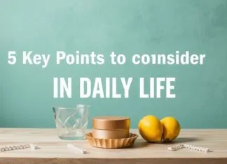 Günlük Yaşamda Dikkate Alınması Gereken 5 Ana Nokta 5 Key Points to Consider in Daily Life