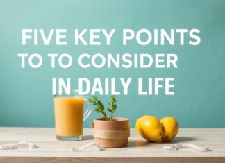 Günlük Yaşamda Dikkate Alınması Gereken 5 Anahtar Nokta Five Key Points to Consider in Daily Life