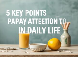 Günlük Yaşamda Dikkate Almanız Gereken 5 Anahtar Nokta 5 Key Points to Pay Attention to in Daily Life