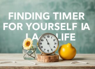 Günlük Yaşamda Kendi İçin Zaman Bulmak: Bir Sanat Finding Time for Yourself in Daily Life: An Art