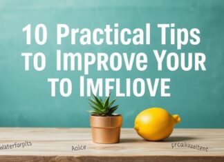 Yaşam Tarzınızı Geliştirmek için 10 Pratik İpuçları 10 Practical Tips to Improve Your Lifestyle