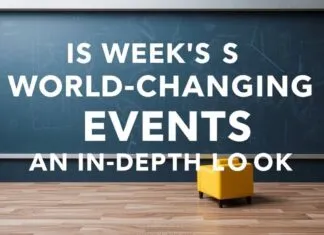 Bu Hafta Dünyayı Değiştiren Olaylar: Derinlemeli Bakış This Week's World-Changing Events: An In-Depth Look