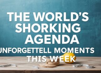 Dünyanın Şok Edici Gündemi: Bu Hafta Unutulmaz Olanlar The World's Shocking Agenda: Unforgettable Moments This Week