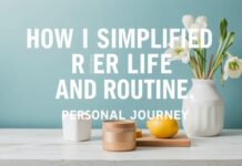 Evimi ve Hayatımı Nasıl Basitleştirdim: Bir Deneyimin Hikayesi How I Simplified My Life and Routine: A Personal Journey