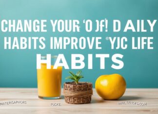Günlük Alışkanlıklarınızı Değiştirin, Hayat Kaliteli Olsun Change Your Daily Habits, Improve Your Quality of Life